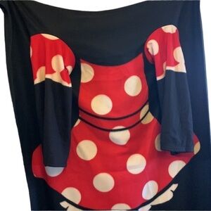 Disney Minnie Mouse snuggie with arms 71x46”